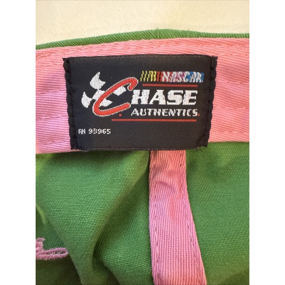Kyle Busch #18 M&M's Racing Hat Chase Authentics NASCAR Adjustable Cap Green M&M - Picture 6 of 9
